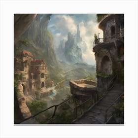 Fantasy Painting 33 Canvas Print