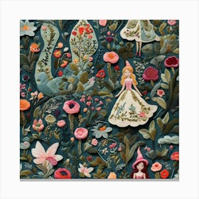 Fairy Garden 8 Canvas Print