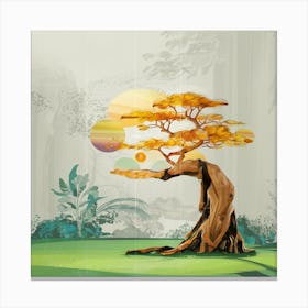 Bonsai Tree Canvas Print