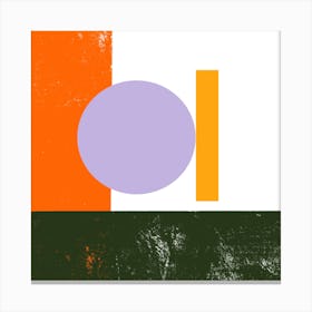 Colorful Geometric Shapes 1 Canvas Print
