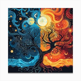 Tree Of Life 18 Canvas Print