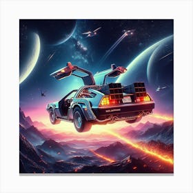 Back To The Future 1 Canvas Print