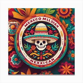 Mexican Sombrero 6 Canvas Print