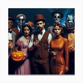 Halloween Party16 Canvas Print