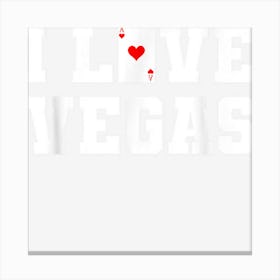 I Love Las Vegas Canvas Print