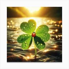 Four-leaf clover 2 Canvas Print