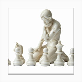 Chess Pieces 3 Canvas Print