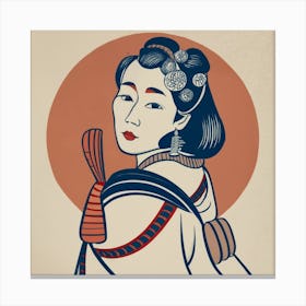 Geisha Canvas Print