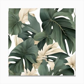 Palm leaf 6 Canvas Print