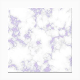 Lavender Marble Canvas Print
