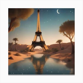 Eiffel Tower 1 Canvas Print