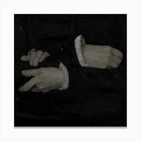 Woman'S Hands Canvas Print