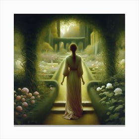 'The Gardener' Canvas Print