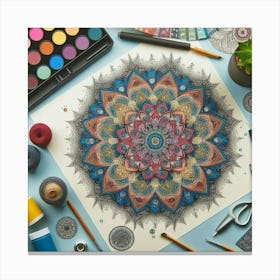 Mandala 16 Canvas Print