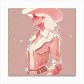 Cowgirl 3 Canvas Print