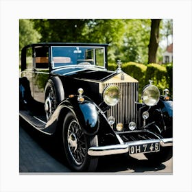 Rolls Royce Canvas Print