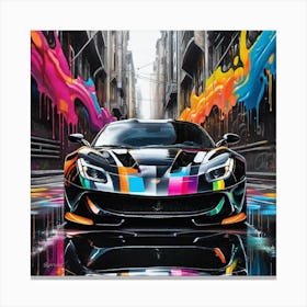 Ferrari F12tdf Canvas Print