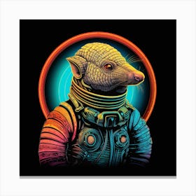 Rat In Space Canvas Print