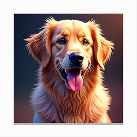 Golden Retriever Canvas Print