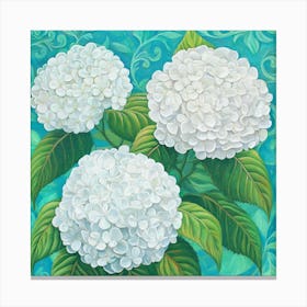 Hydrangeas Art 2 Canvas Print