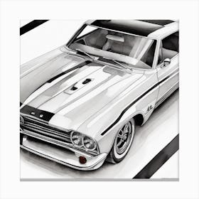 Chevrolet Chevelle Canvas Print