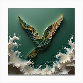 Bird Of Paradise Canvas Print