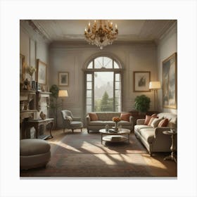 Living Room Canvas Print