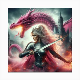 Dragon Queen Canvas Print