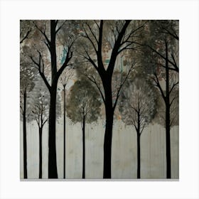 Trees Art Canvas Print