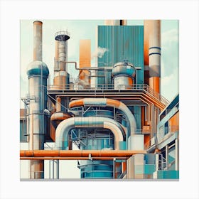 Industrial Design Canvas Print