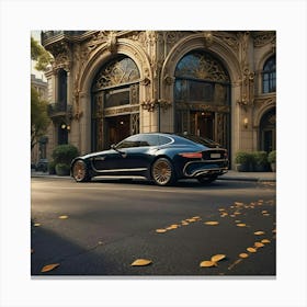 Mercedes Benz Gt Canvas Print