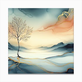 Lone Tree Canvas Print