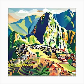 Machu Picchu 2 Canvas Print