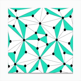 Abstract Geometric Pattern 2 Canvas Print