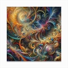 Fractal Art Canvas Print