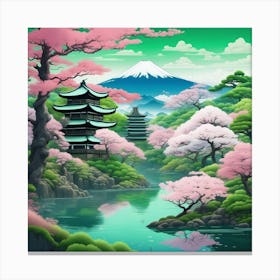 Spring In Japan Canvas Print