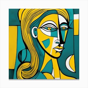 Picasso Woman Canvas Print
