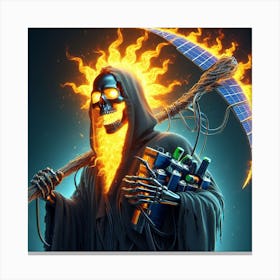 Grim Reaper 17 Canvas Print