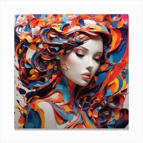 The Beauty Of Color Canvas Print