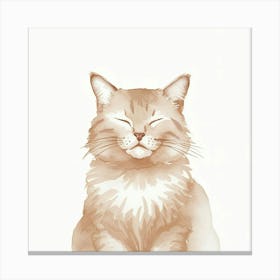 Cat Canvas Art Canvas Print