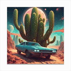 Cactus Desert 7 Canvas Print