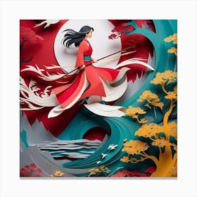 Mulan Canvas Print
