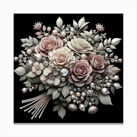 Bouquet Of Roses 1 Canvas Print