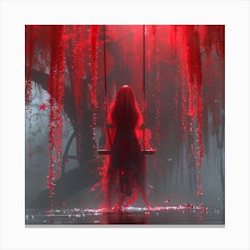 Girl With Red Hair 1 Canvas Print