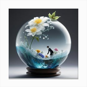 Snow Globe 2 Canvas Print