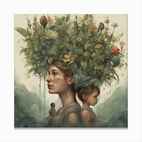 'The Mother' Canvas Print