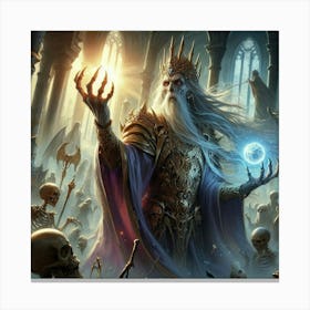 King Of The Dwarves Canvas Print