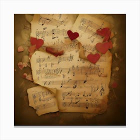 Firefly Love Notes Background 16157 Canvas Print