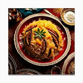 Iranian Rice Canvas Print