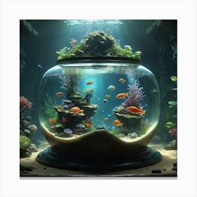 Fish Tank Canvas Print
